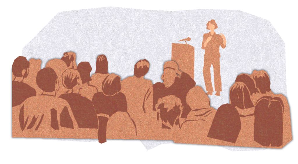 Illustration conférence